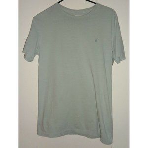 All Saints Light Green XS Tonic SS Crew Tee Shirt